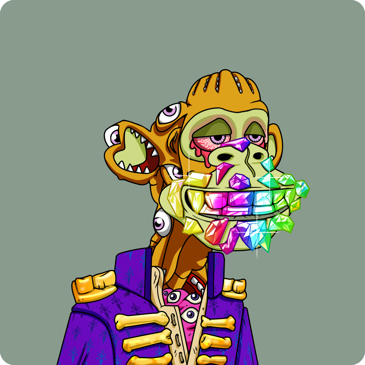 Yuga Labs - Mutant Ape Yacht Club - NFT # 5796