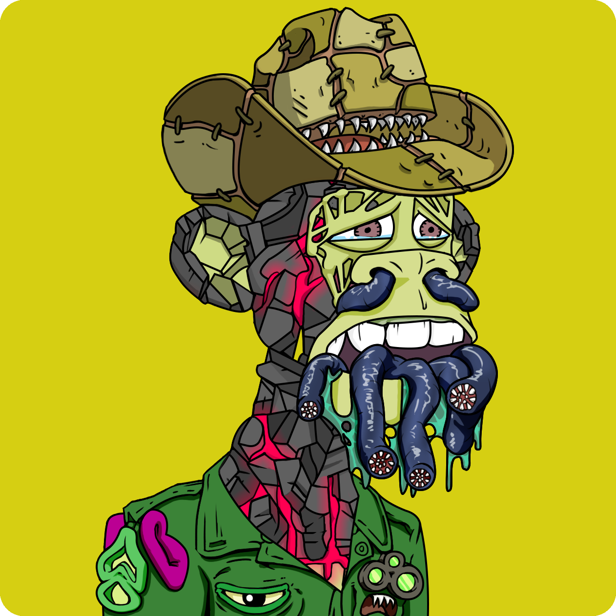 Yuga Labs - Mutant Ape Yacht Club - NFT # 13510