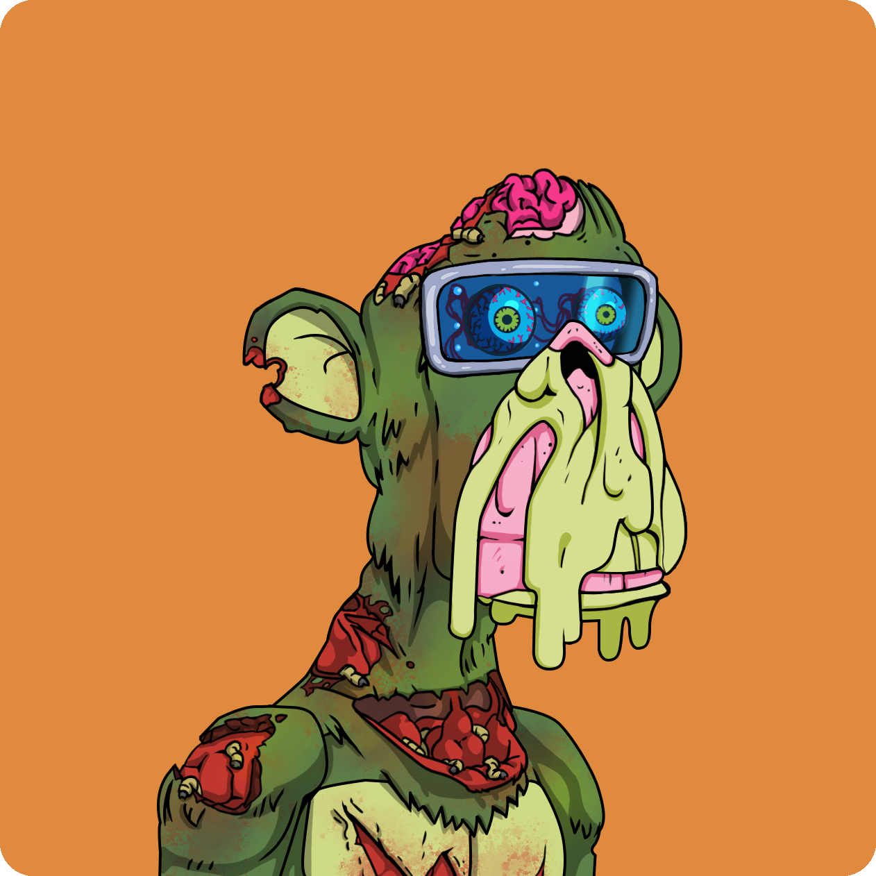 Yuga Labs - Mutant Ape Yacht Club - NFT # 7517