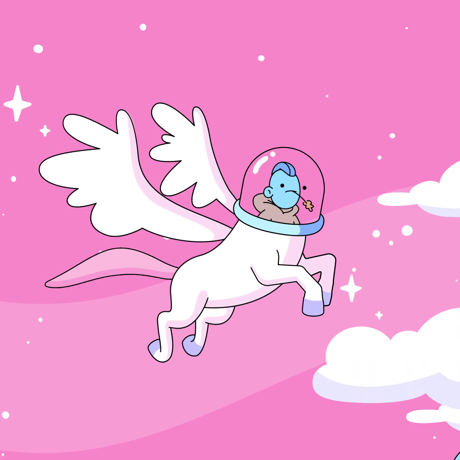 The Doodles Founders - Space Doodles - Space Doodle #529 - NFT # 529