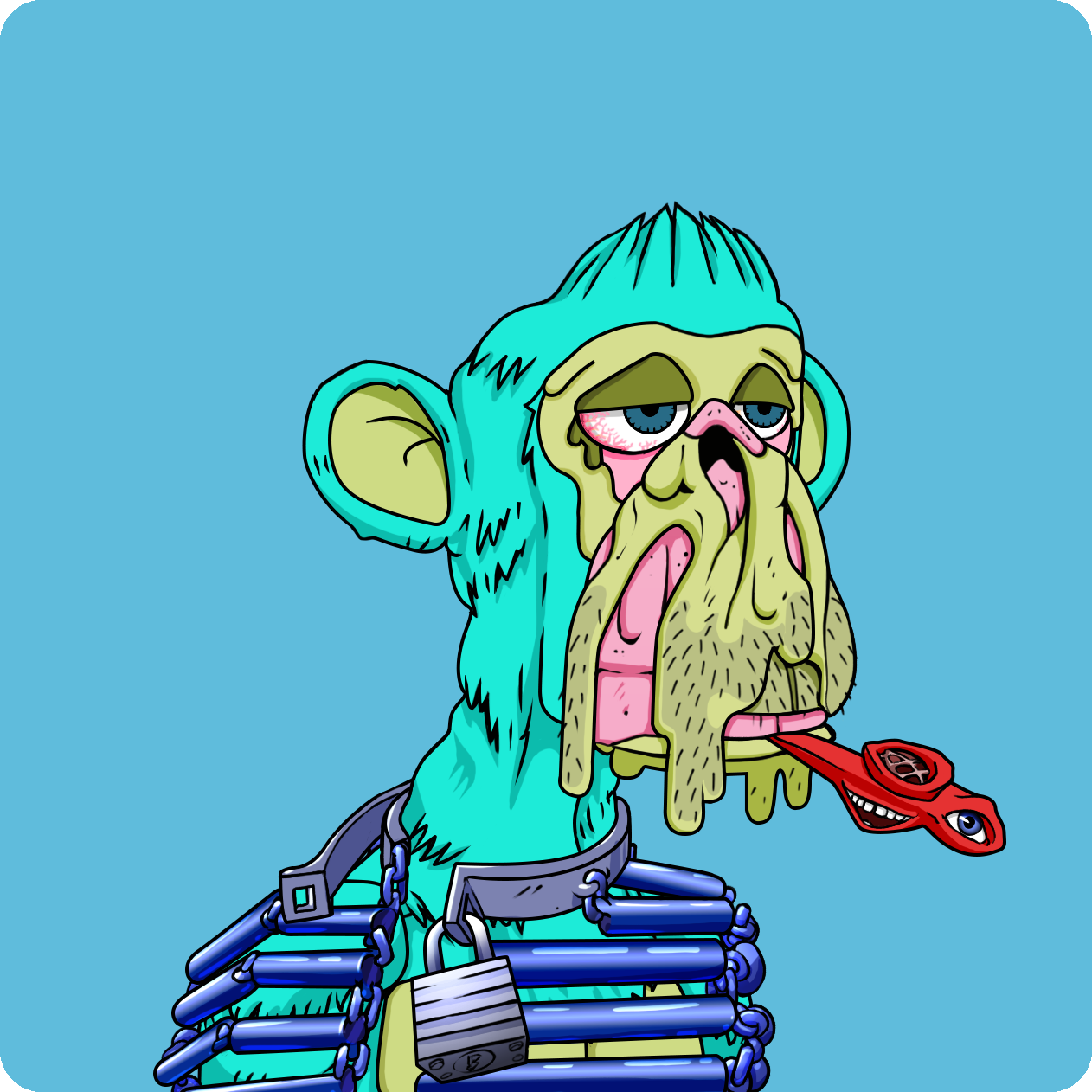 Yuga Labs - Mutant Ape Yacht Club - NFT # 21844