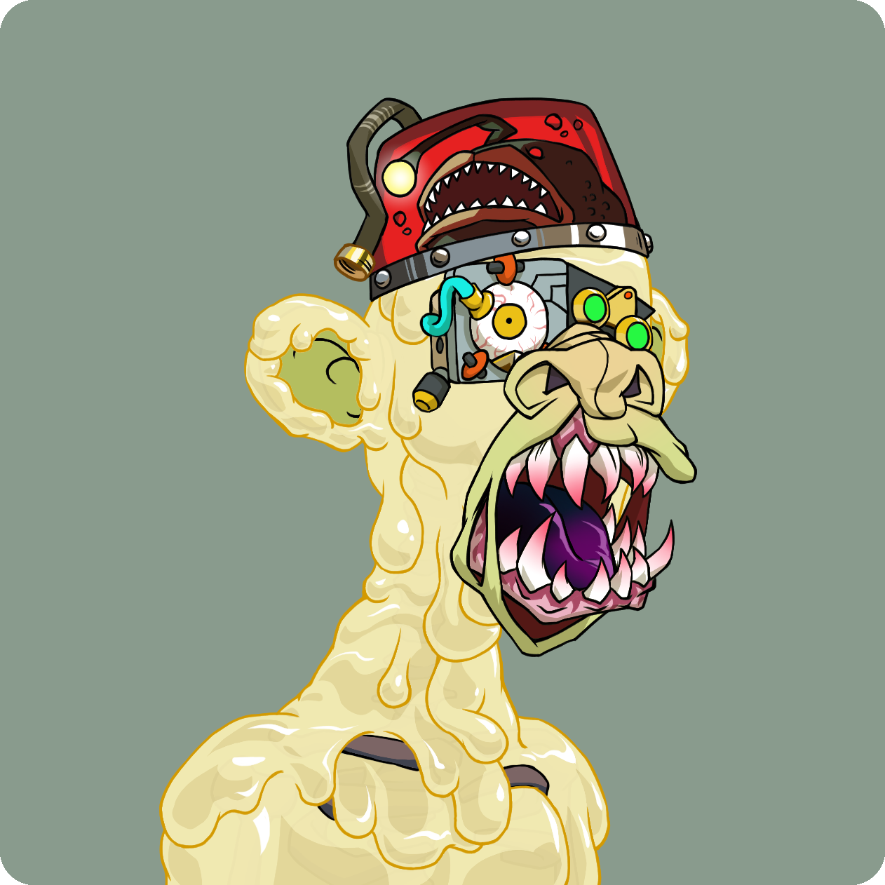 Yuga Labs - Mutant Ape Yacht Club - NFT # 2869