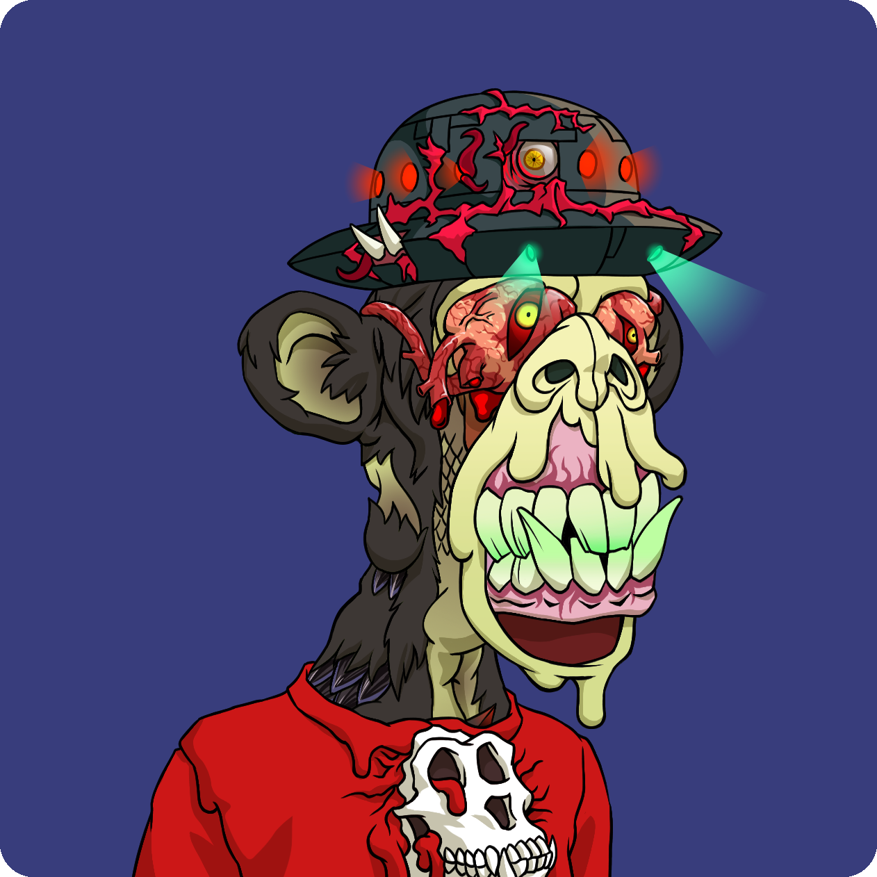 Yuga Labs - Mutant Ape Yacht Club - NFT # 508