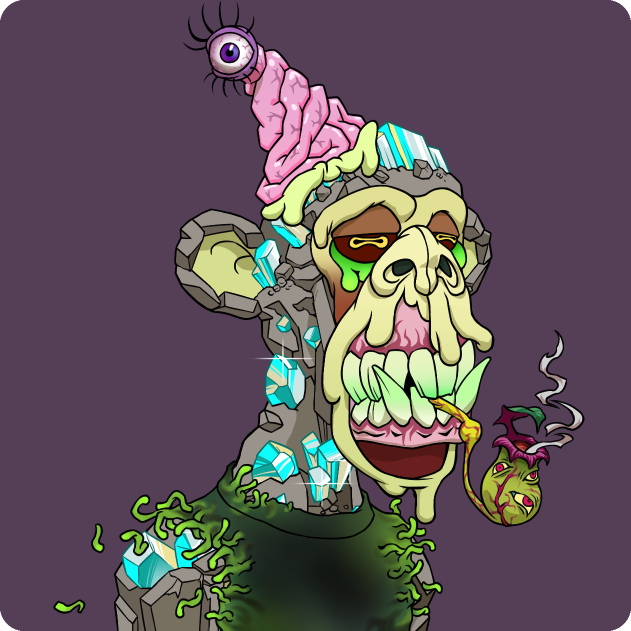 Yuga Labs - Mutant Ape Yacht Club - NFT # 8196