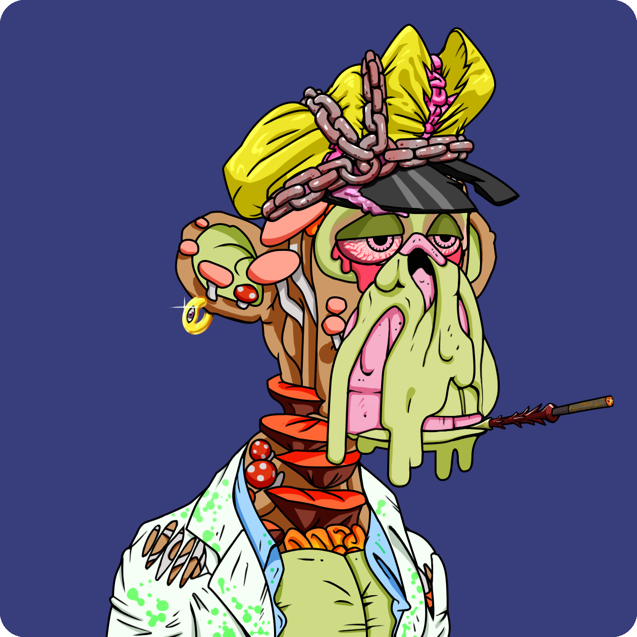 Yuga Labs - Mutant Ape Yacht Club - NFT # 2119