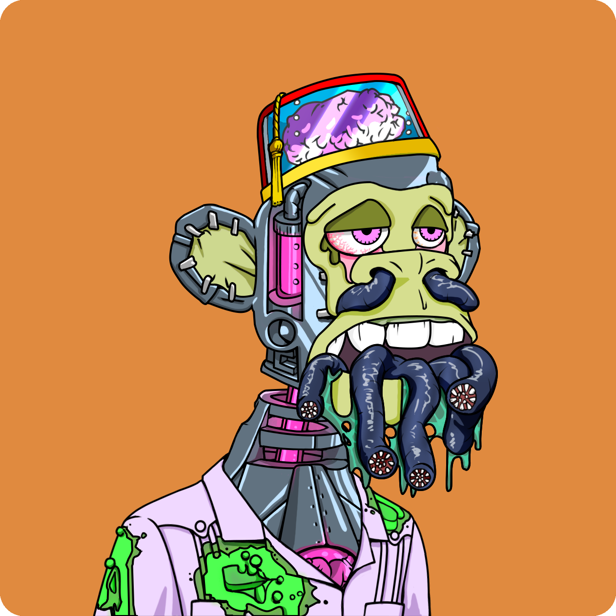 Yuga Labs - Mutant Ape Yacht Club - NFT # 5100