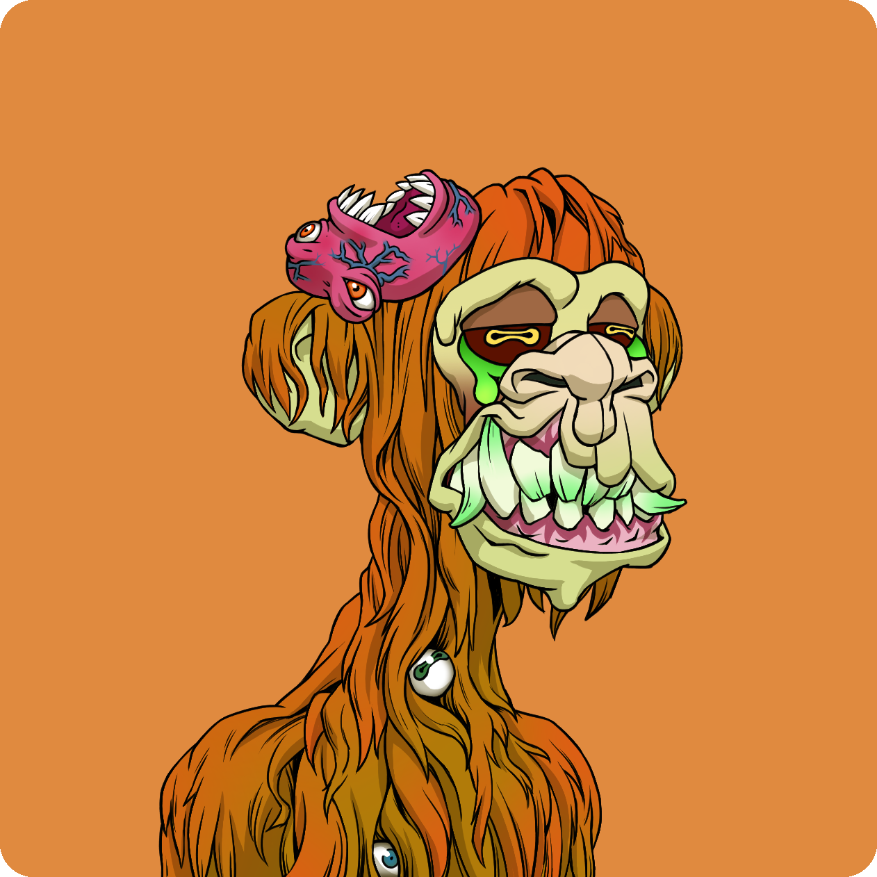 Yuga Labs - Mutant Ape Yacht Club - NFT # 8552