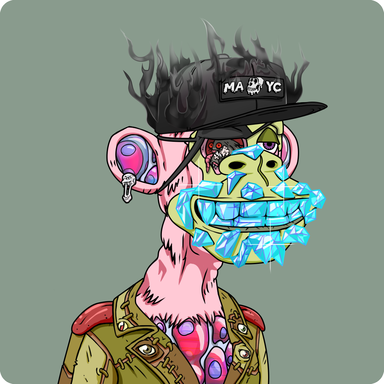 Yuga Labs - Mutant Ape Yacht Club - NFT # 8760