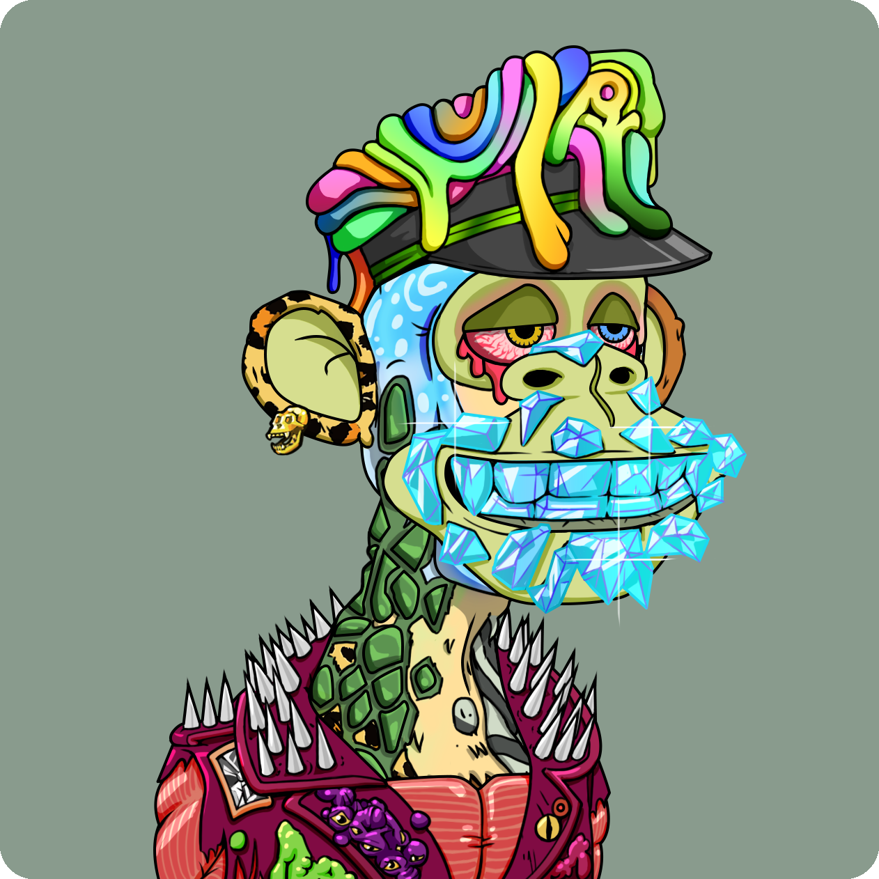 Yuga Labs - Mutant Ape Yacht Club - NFT # 9131