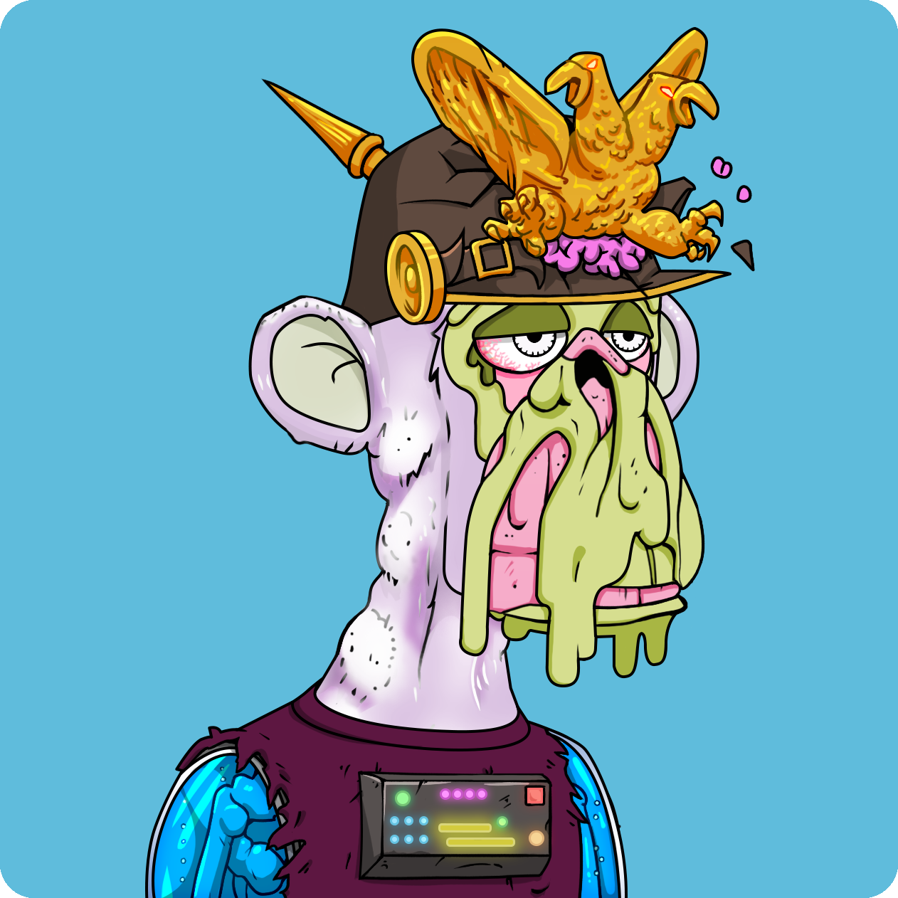 Yuga Labs - Mutant Ape Yacht Club - NFT # 3143