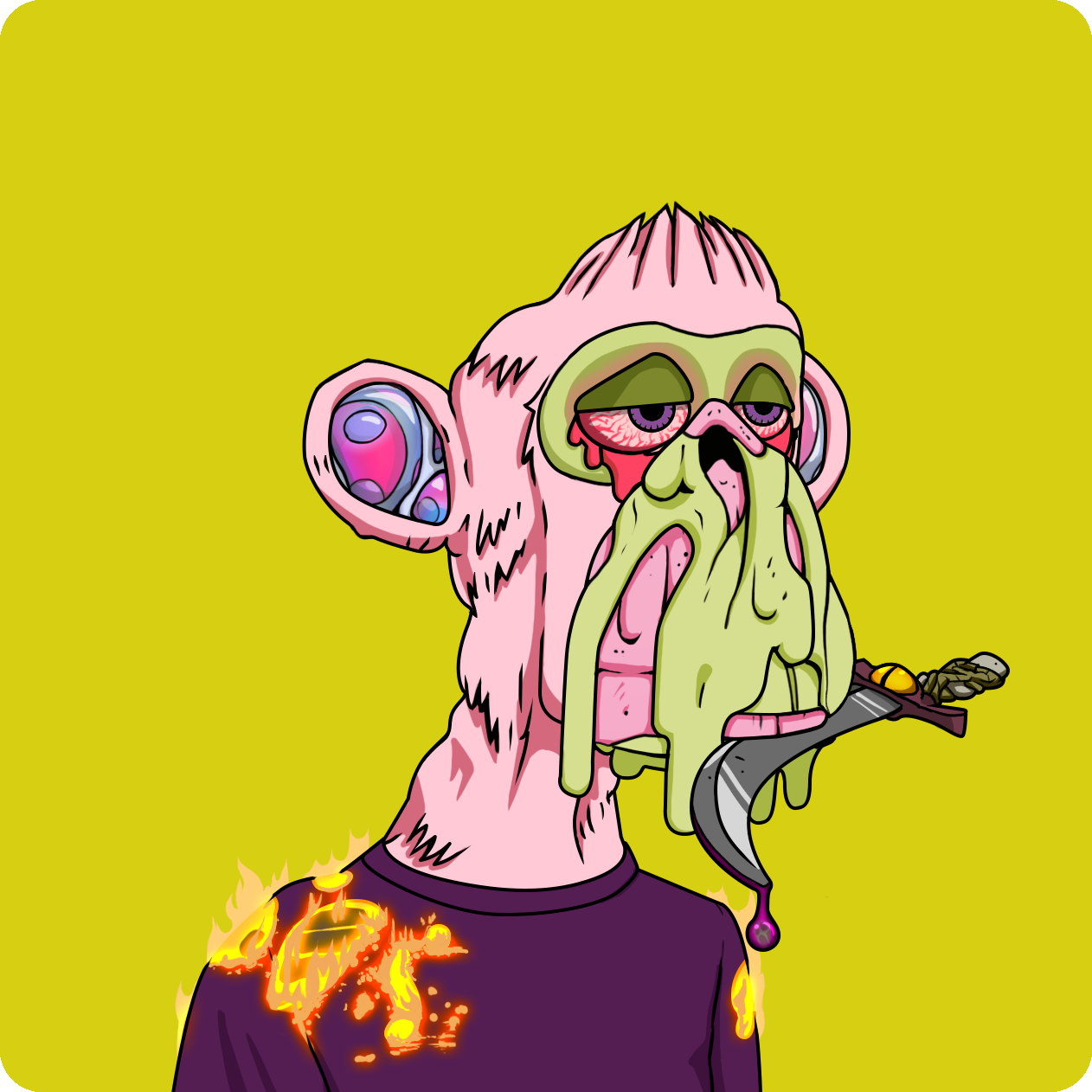 Yuga Labs - Mutant Ape Yacht Club - NFT # 28076