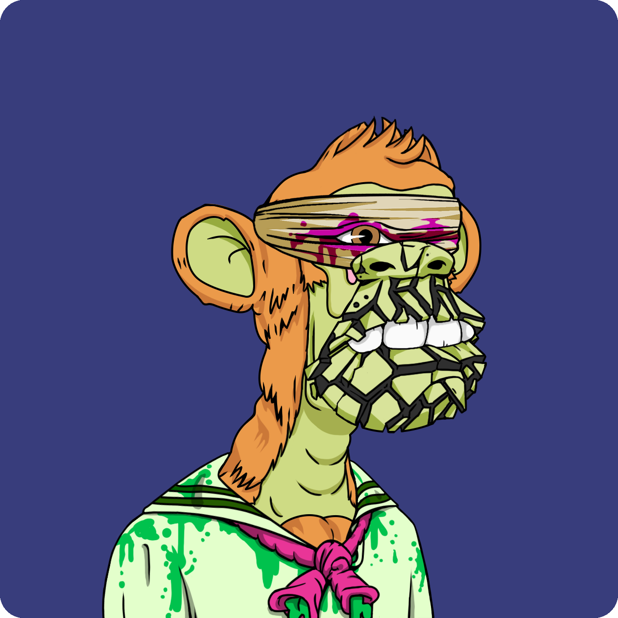 Yuga Labs - Mutant Ape Yacht Club - NFT # 5502