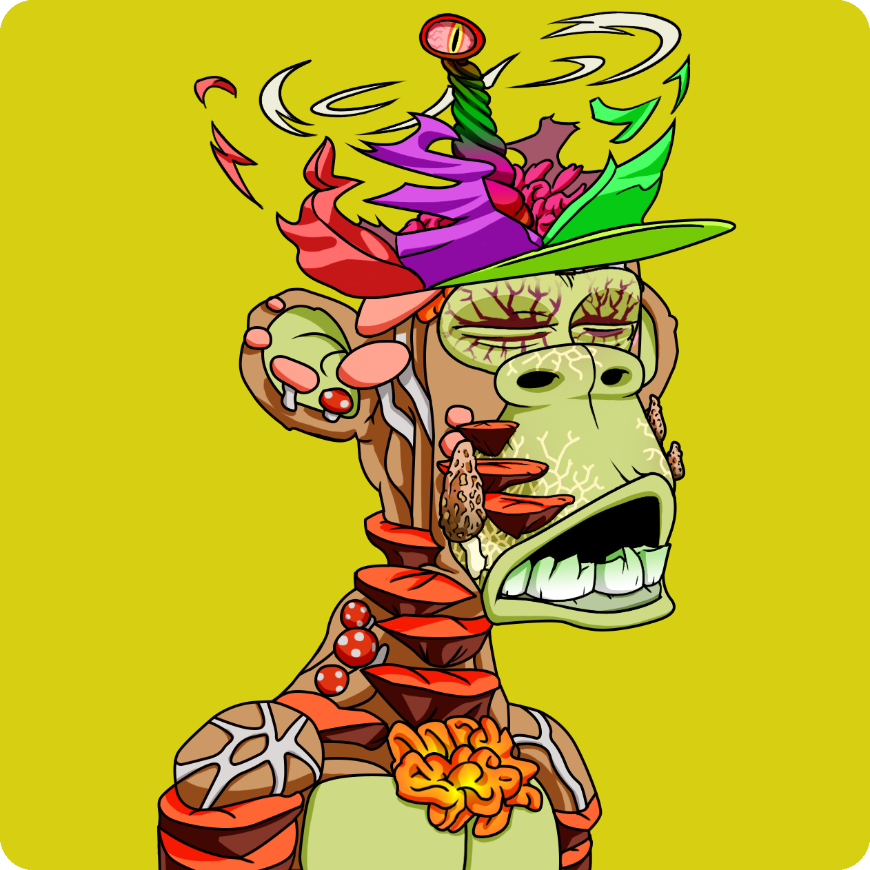 Yuga Labs - Mutant Ape Yacht Club - NFT # 24460