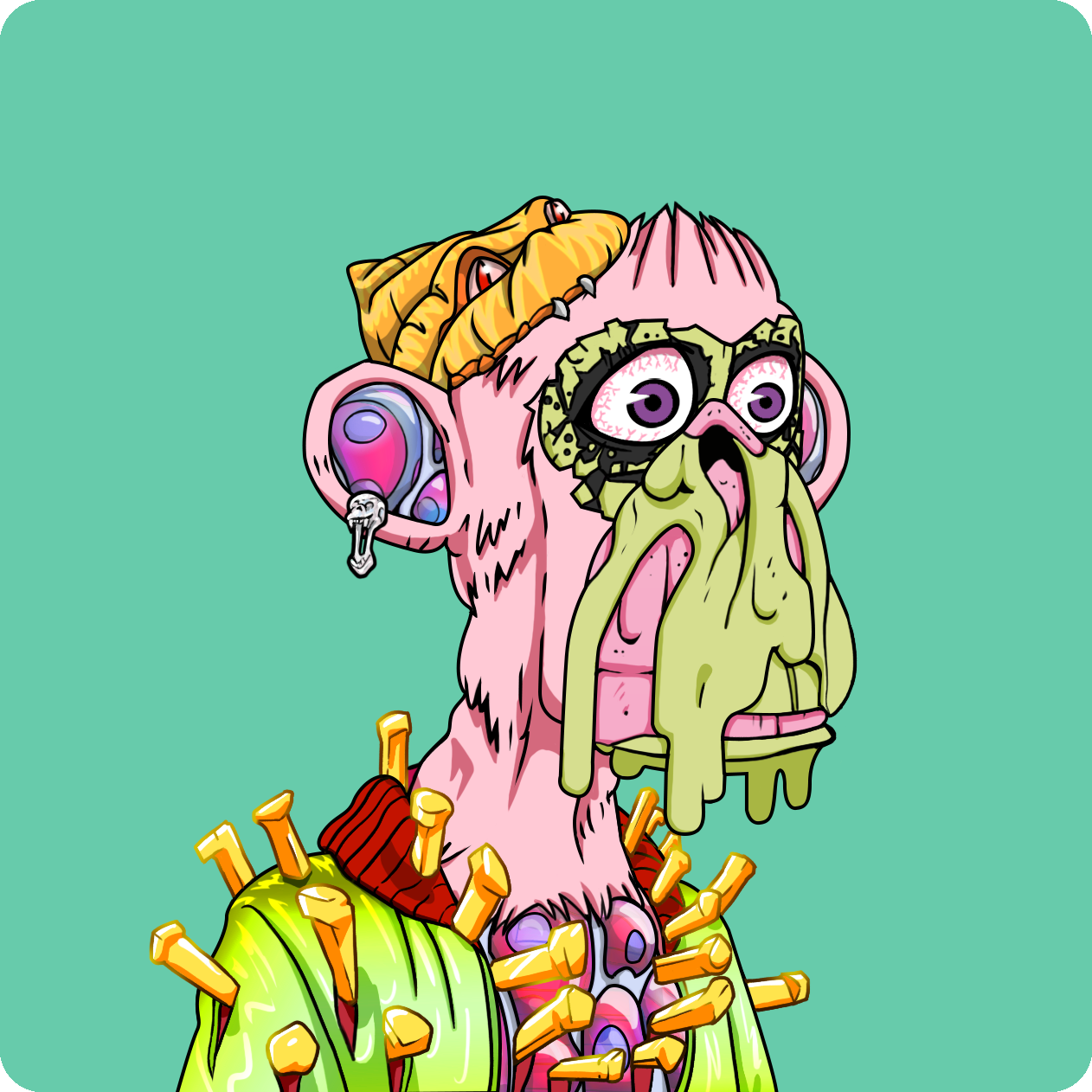 Yuga Labs - Mutant Ape Yacht Club - NFT # 6057