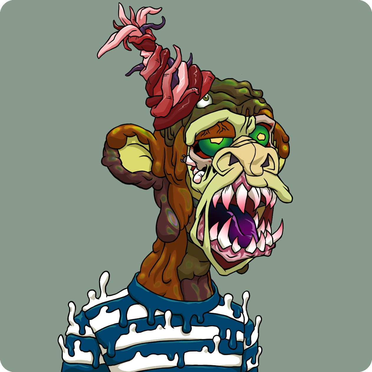 Yuga Labs - Mutant Ape Yacht Club - NFT # 832