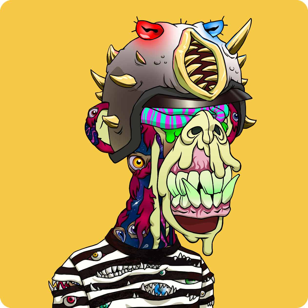 Yuga Labs - Mutant Ape Yacht Club - NFT # 15091