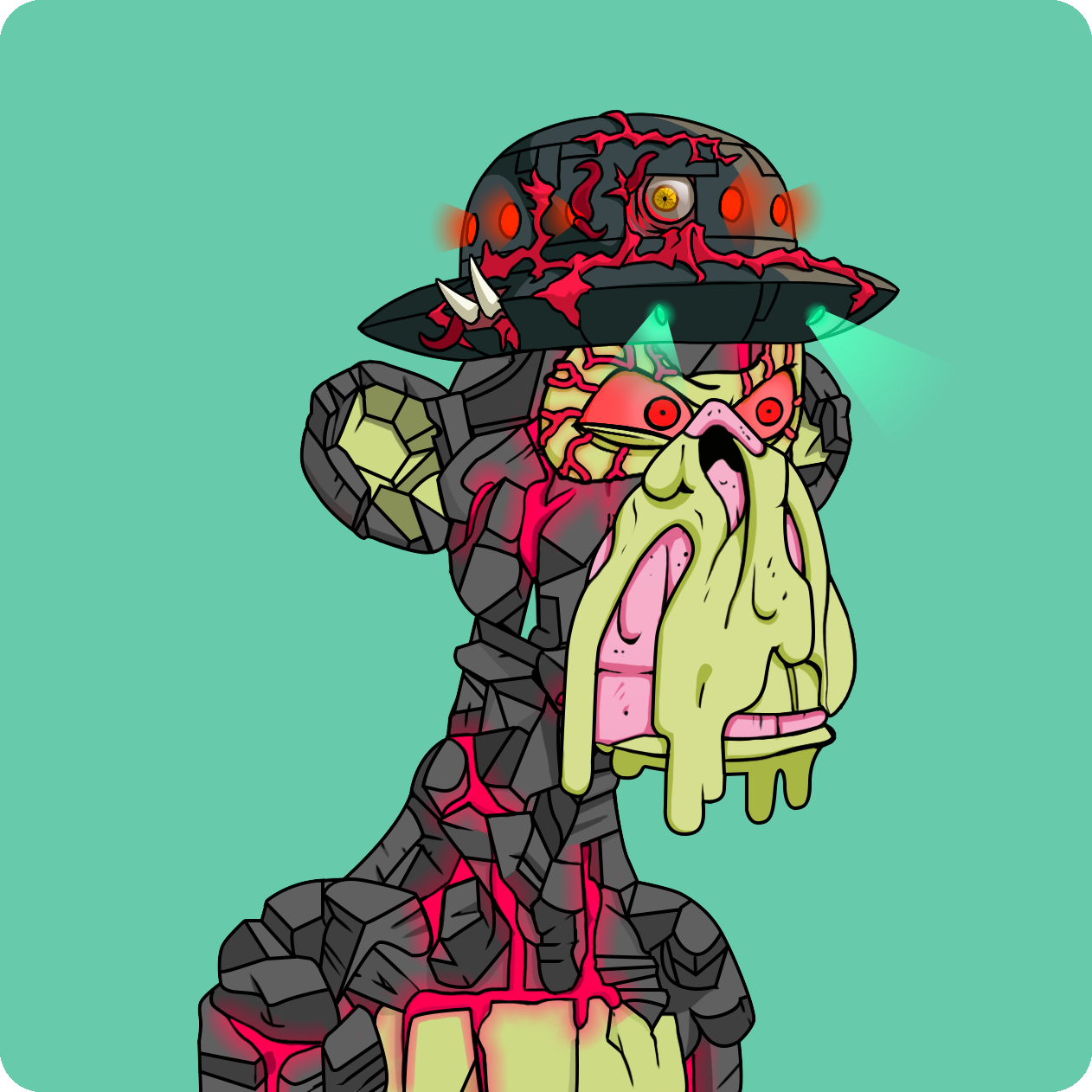 Yuga Labs - Mutant Ape Yacht Club - NFT # 28166