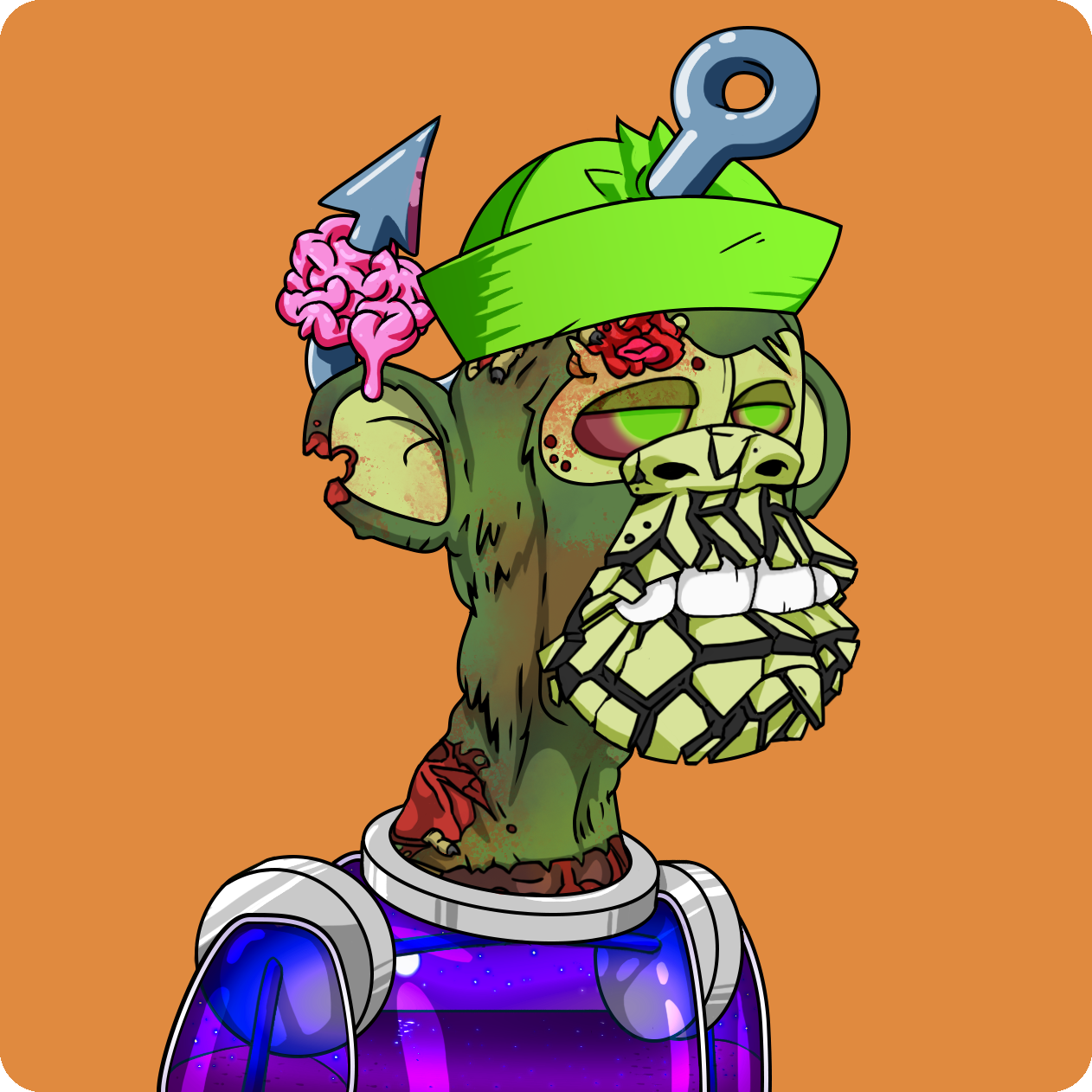 Yuga Labs - Mutant Ape Yacht Club - NFT # 2791