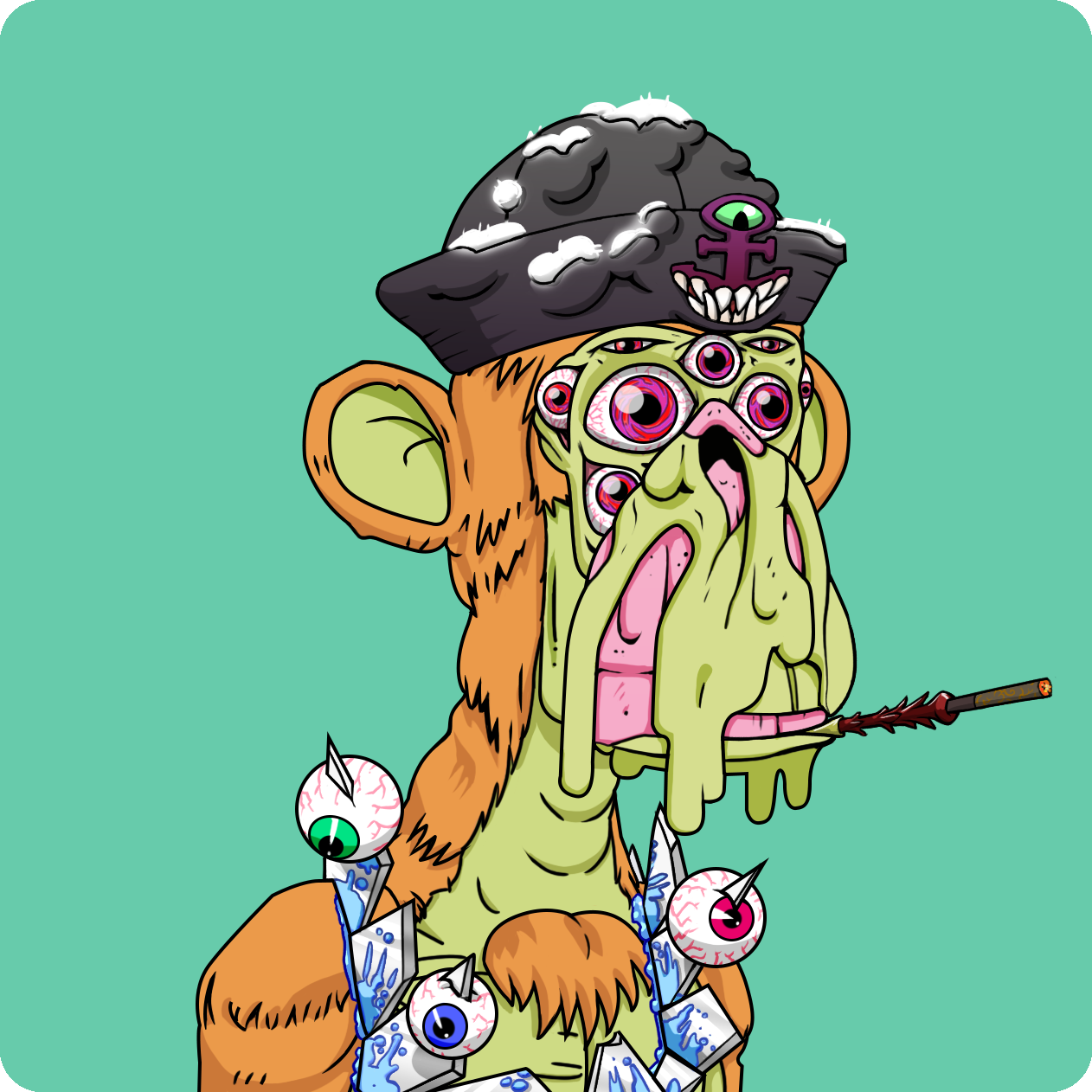 Yuga Labs - Mutant Ape Yacht Club - NFT # 8637