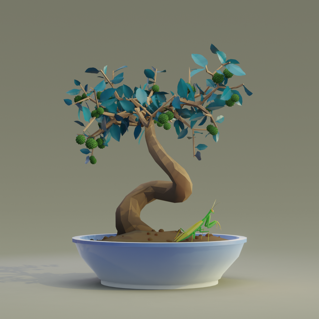 ZENFT Garden Society - Bonsai - Bonsai #8546 - NFT # 8546