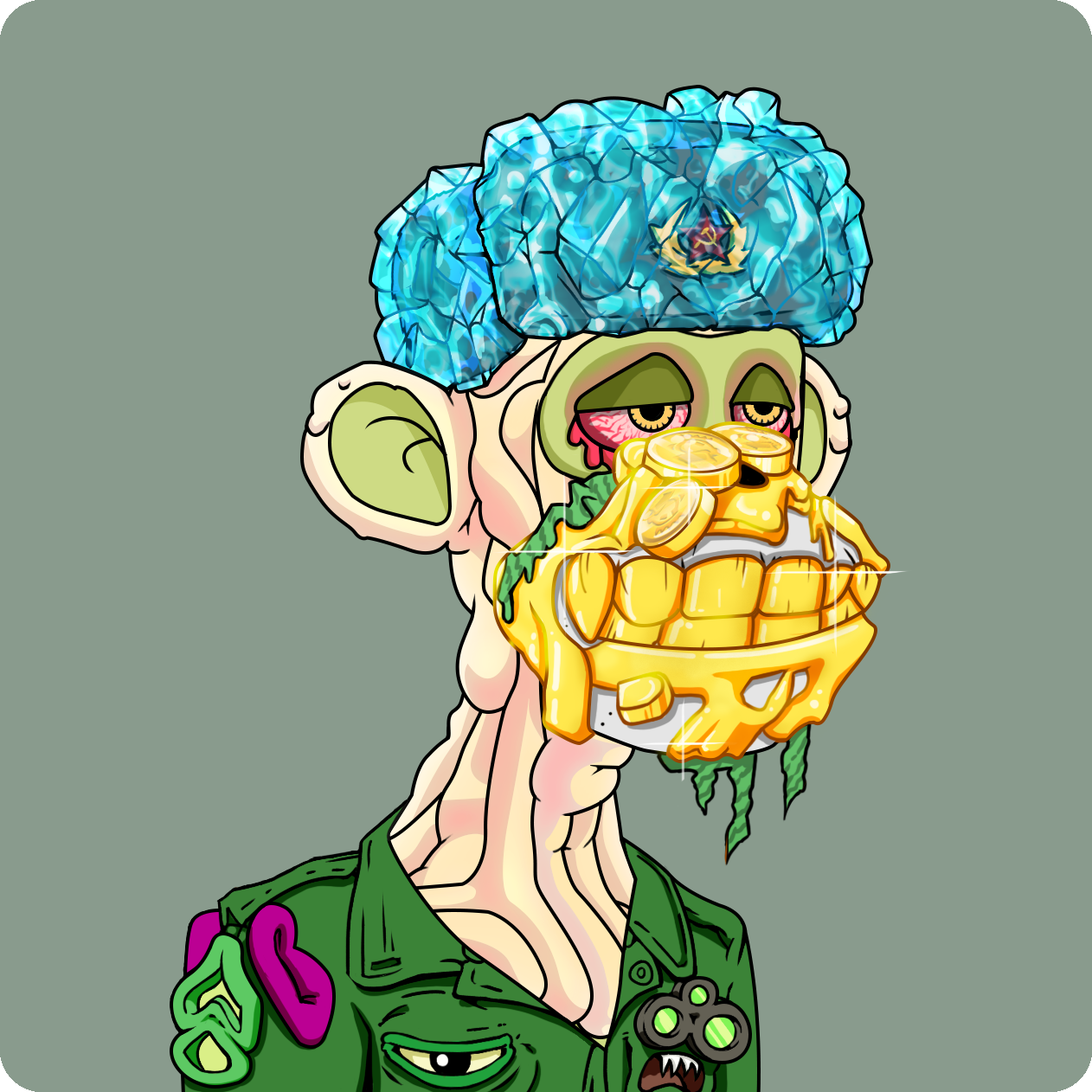 Yuga Labs - Mutant Ape Yacht Club - NFT # 22196