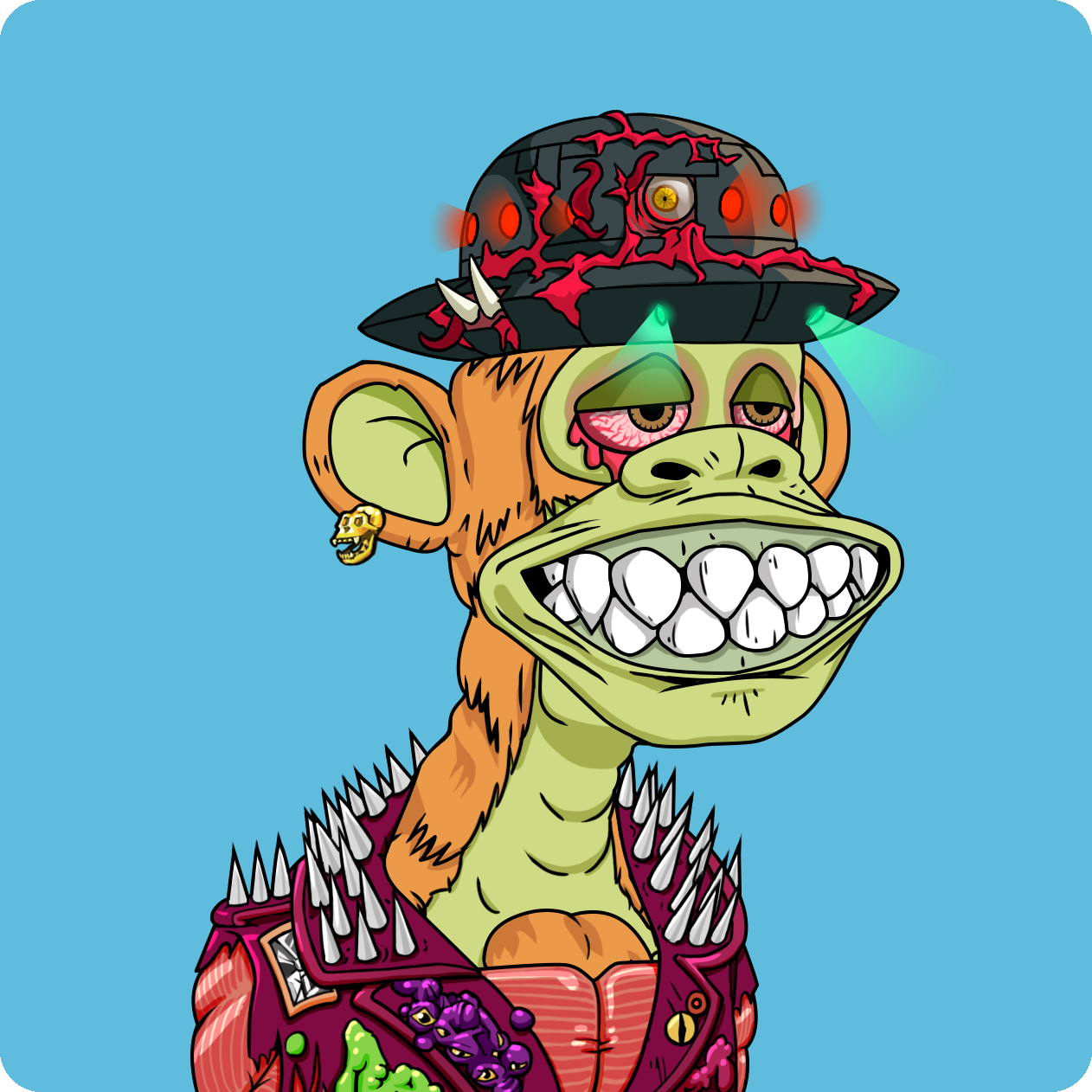 Yuga Labs - Mutant Ape Yacht Club - NFT # 16468