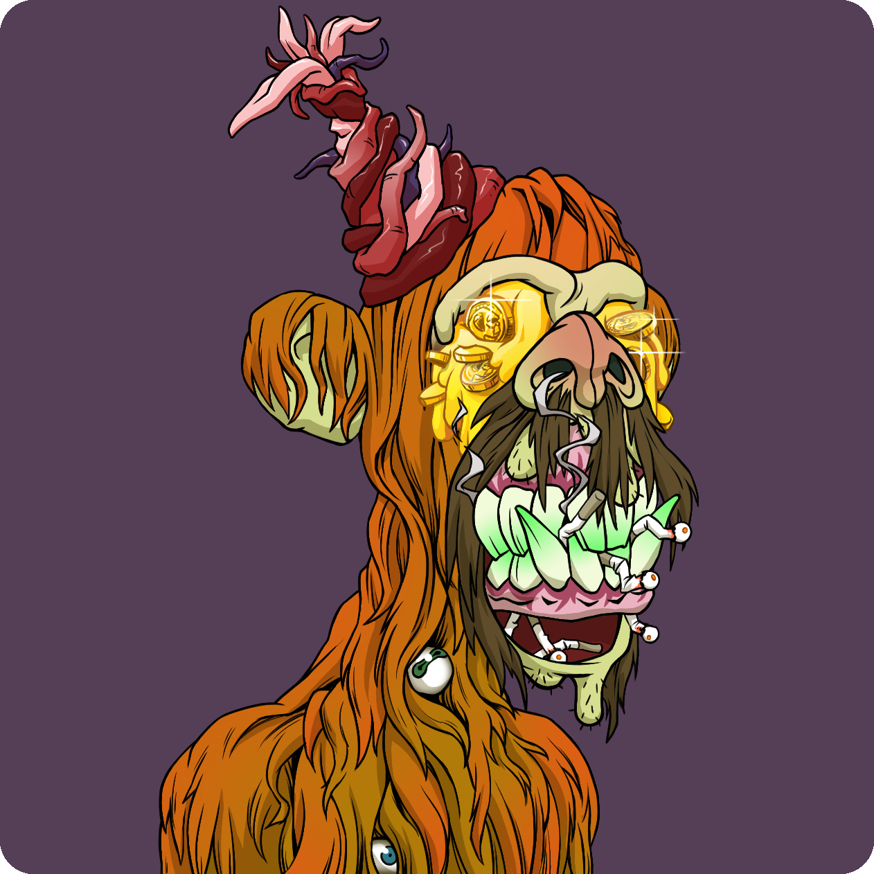 Yuga Labs - Mutant Ape Yacht Club - NFT # 21927