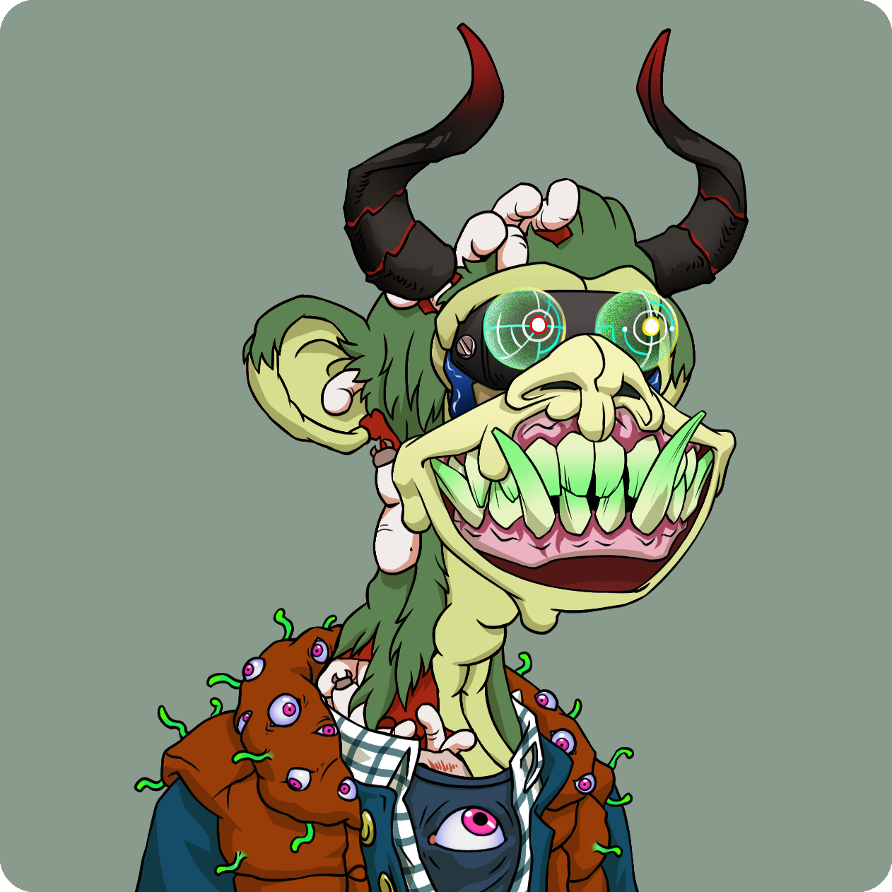 Yuga Labs - Mutant Ape Yacht Club - NFT # 3194