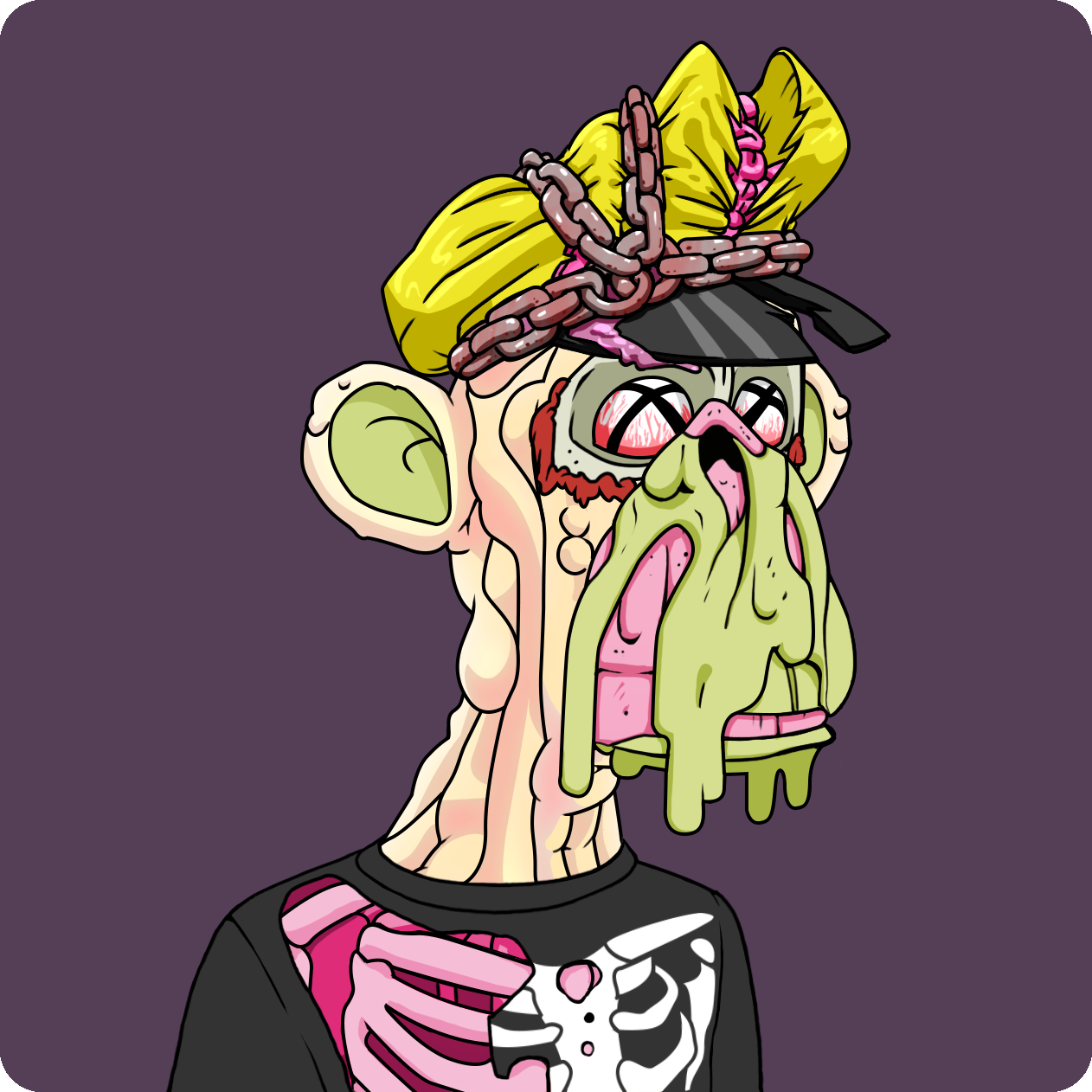 Yuga Labs - Mutant Ape Yacht Club - NFT # 3196