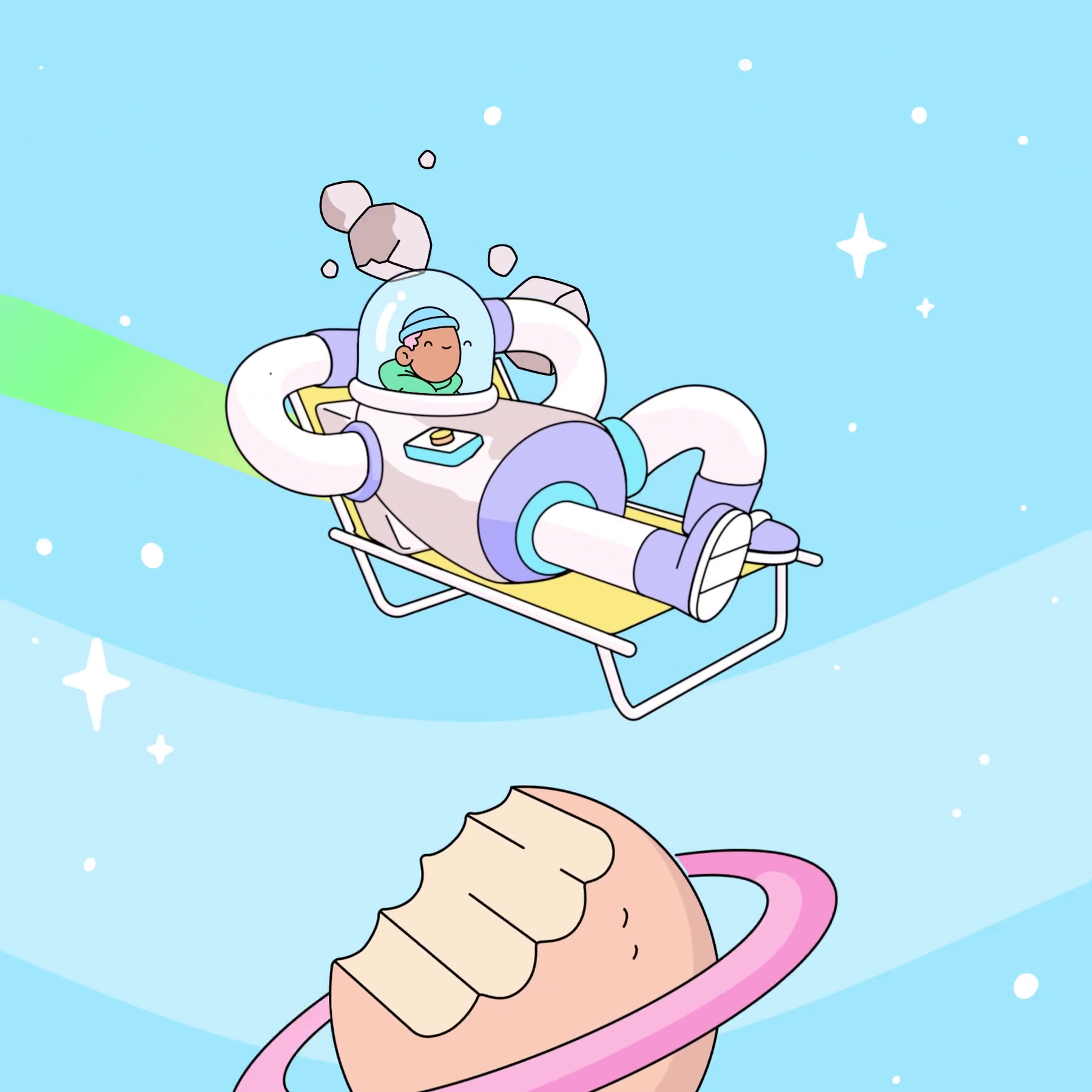 The Doodles Founders - Space Doodles - Space Doodle #9972 - NFT # 9972