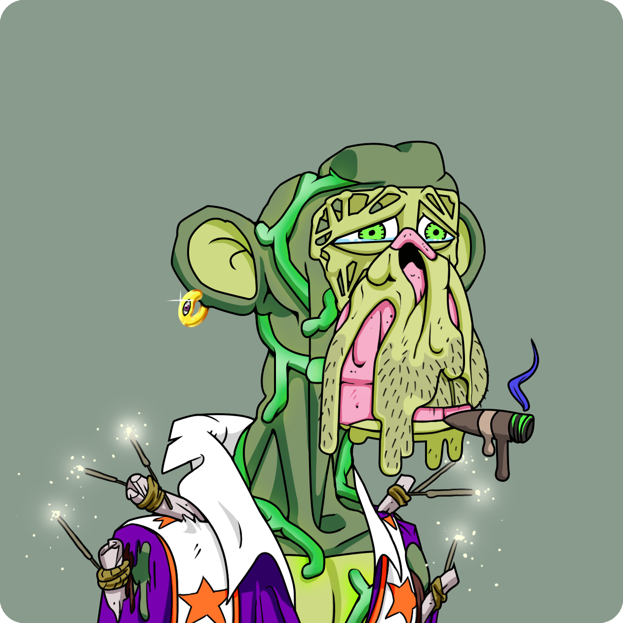 Yuga Labs - Mutant Ape Yacht Club - NFT # 5491