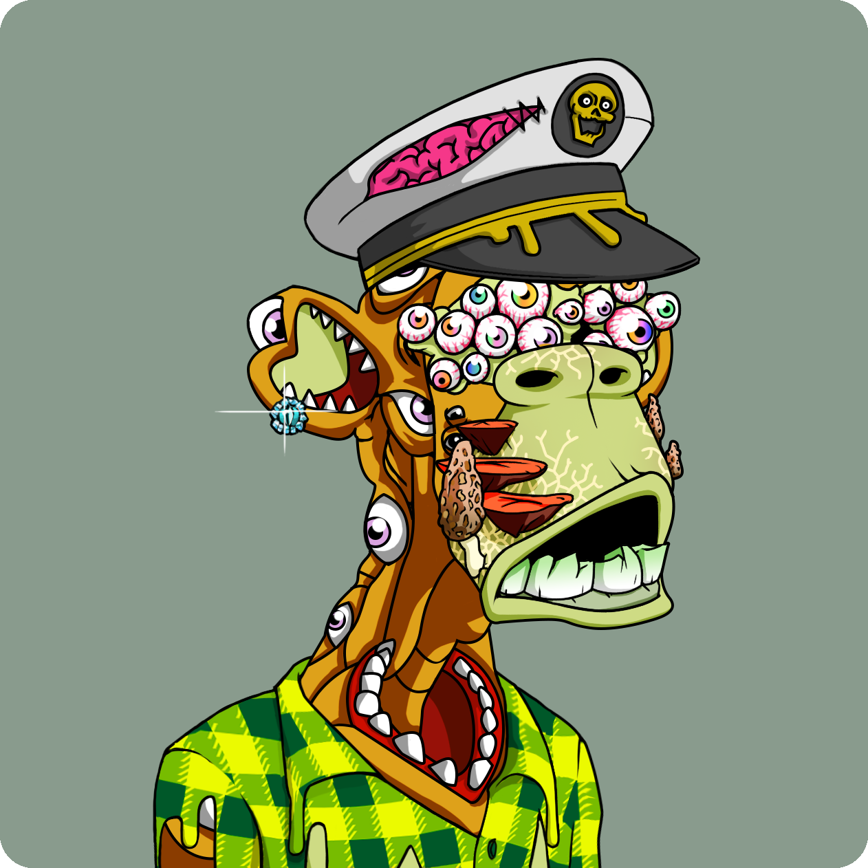 Yuga Labs - Mutant Ape Yacht Club - NFT # 9042