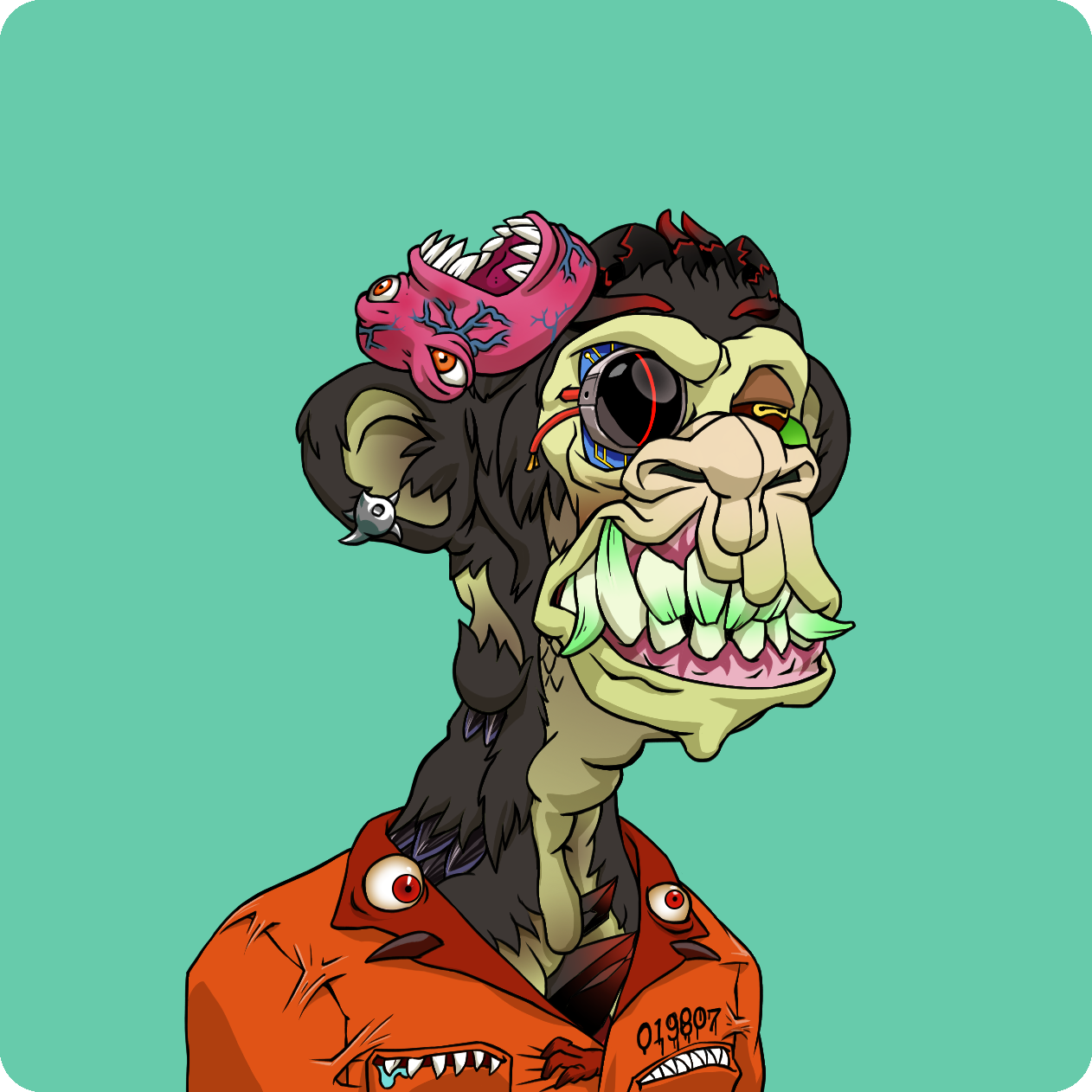 Yuga Labs - Mutant Ape Yacht Club - NFT # 14381