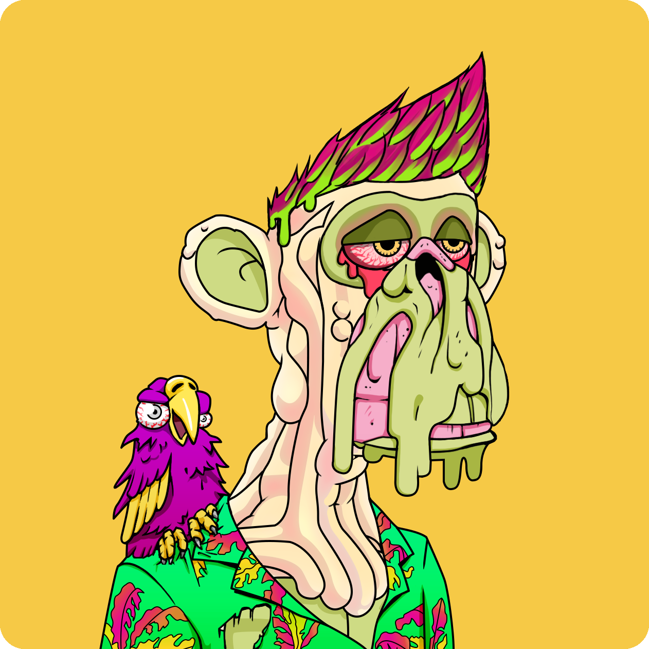 Yuga Labs - Mutant Ape Yacht Club - NFT # 17976