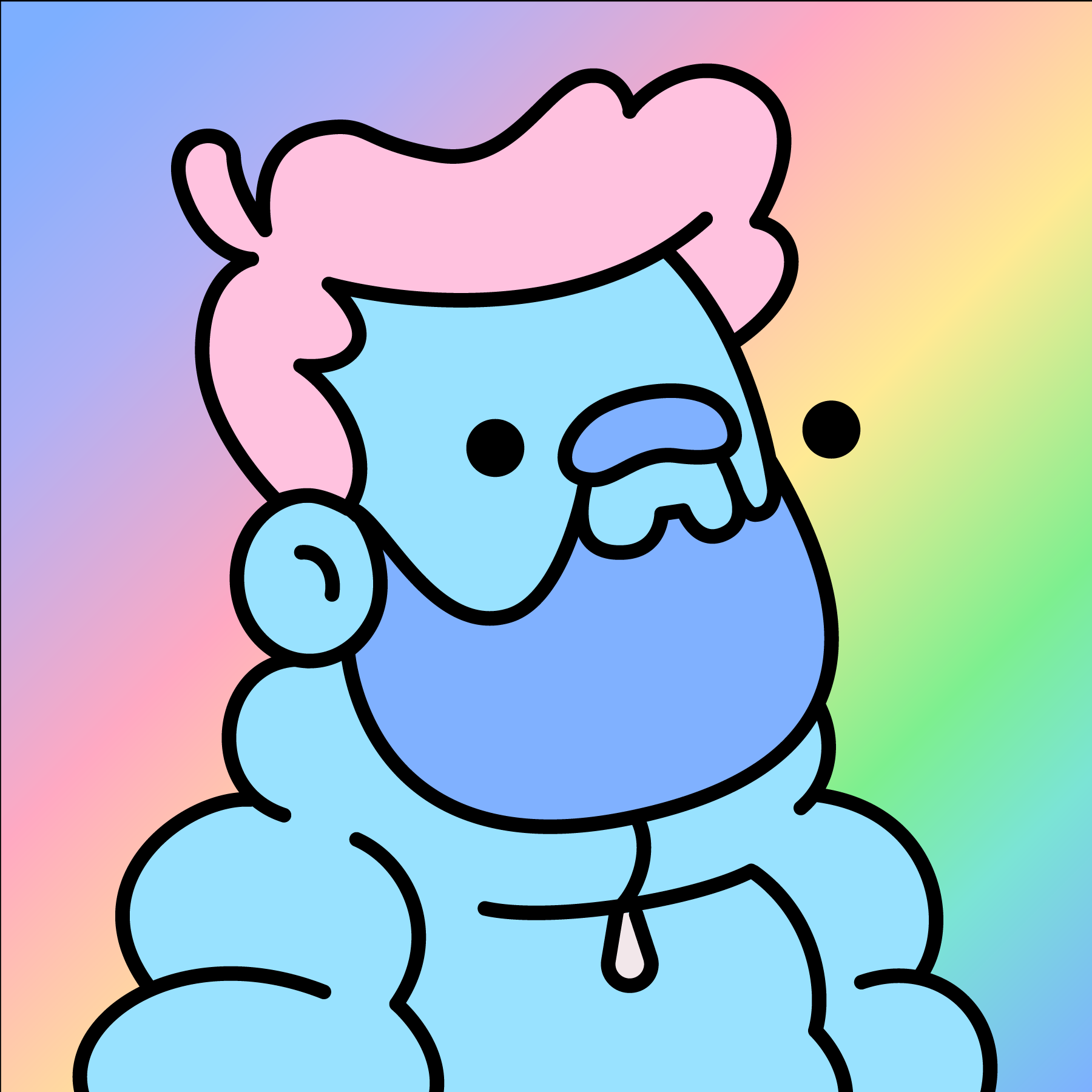 The Doodles Founders - Doodles - Doodle #7107 - NFT # 7107