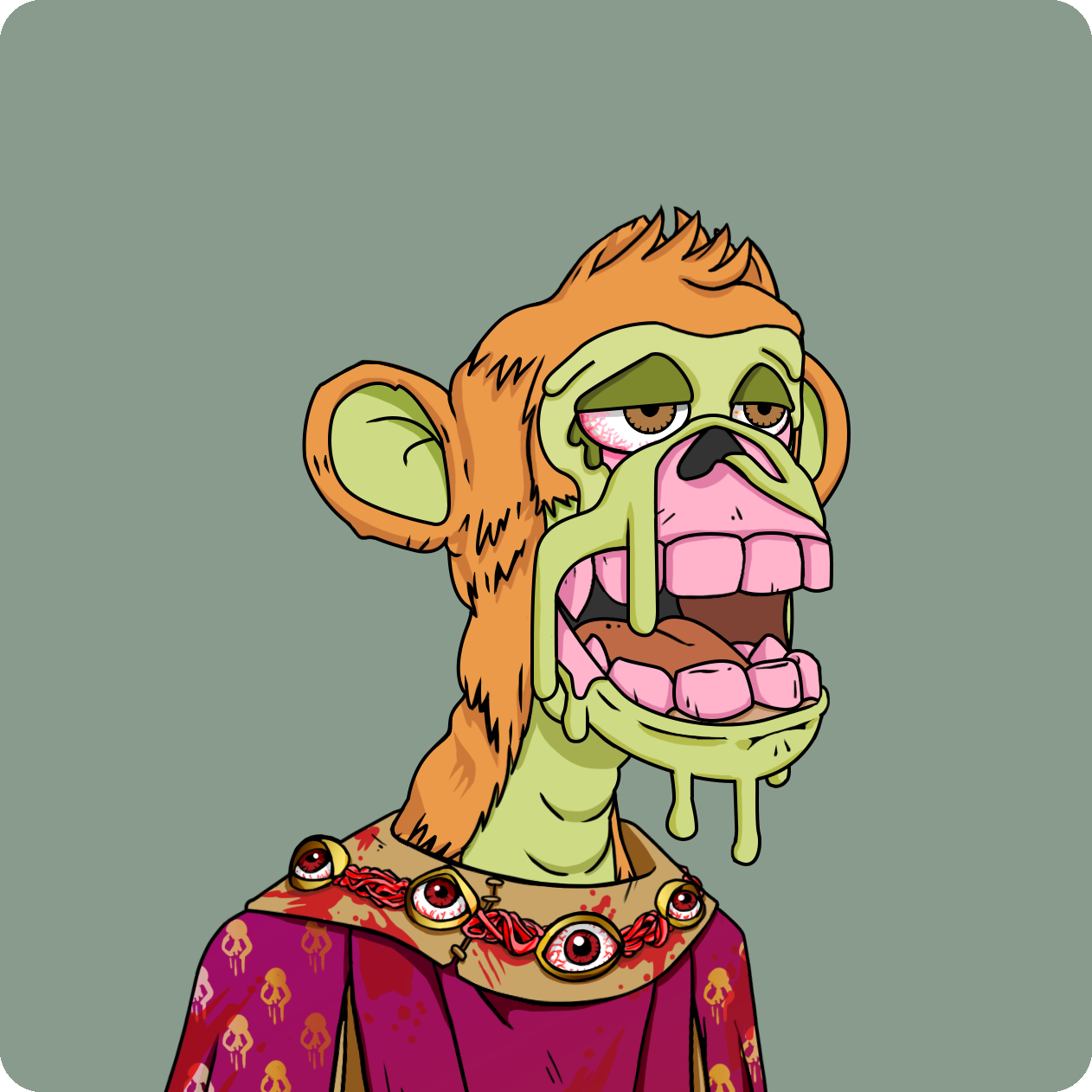 Yuga Labs - Mutant Ape Yacht Club - NFT # 29840