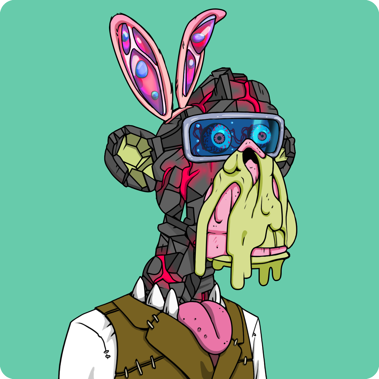 Yuga Labs - Mutant Ape Yacht Club - NFT # 24286