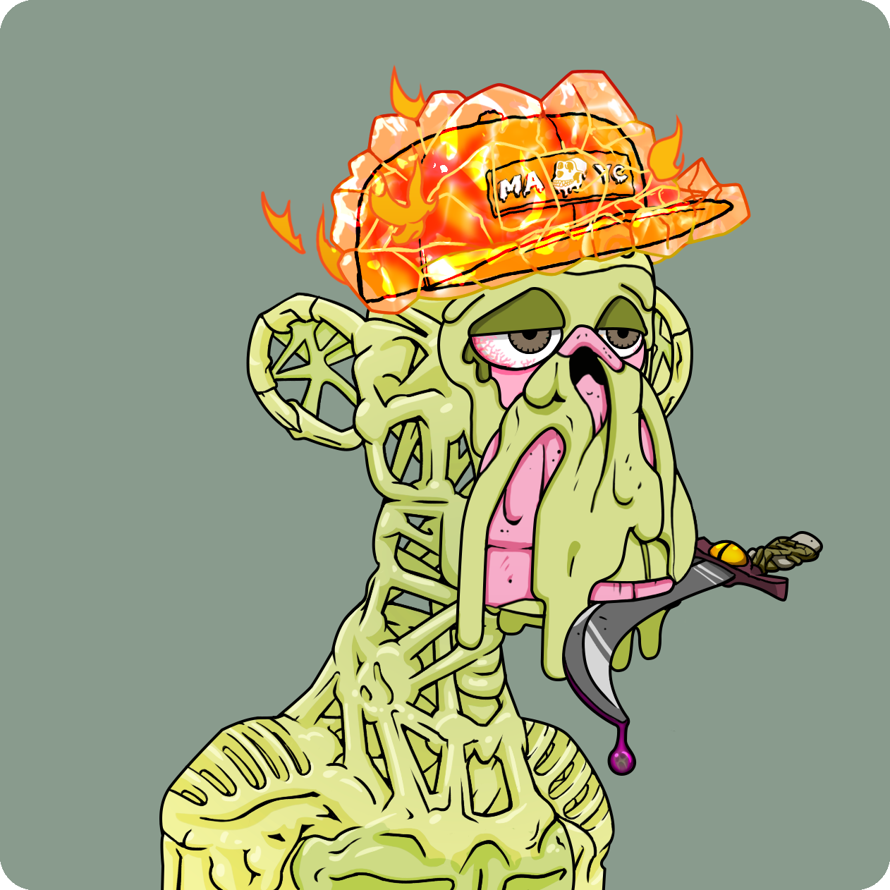 Yuga Labs - Mutant Ape Yacht Club - NFT # 10694