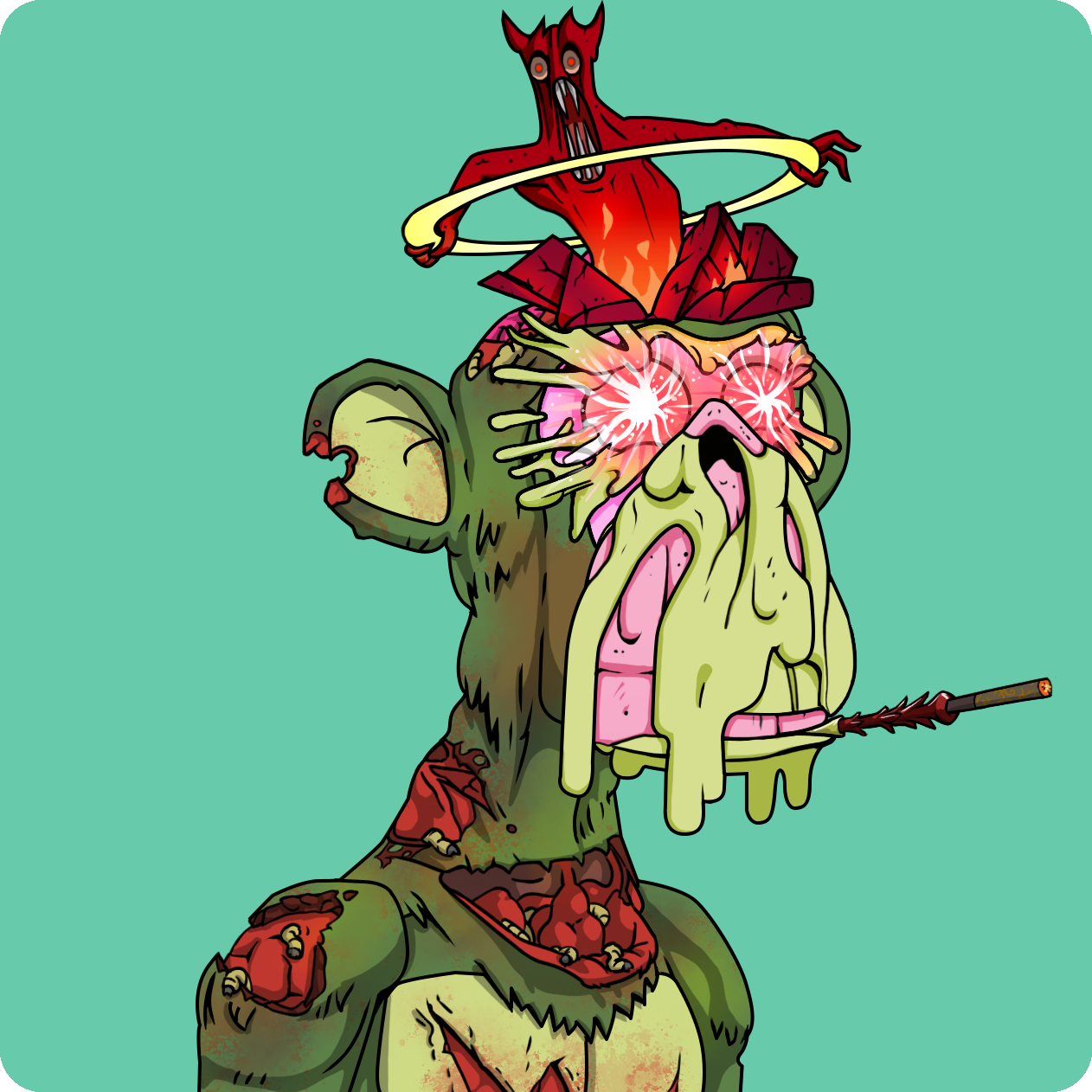 Yuga Labs - Mutant Ape Yacht Club - NFT # 10926