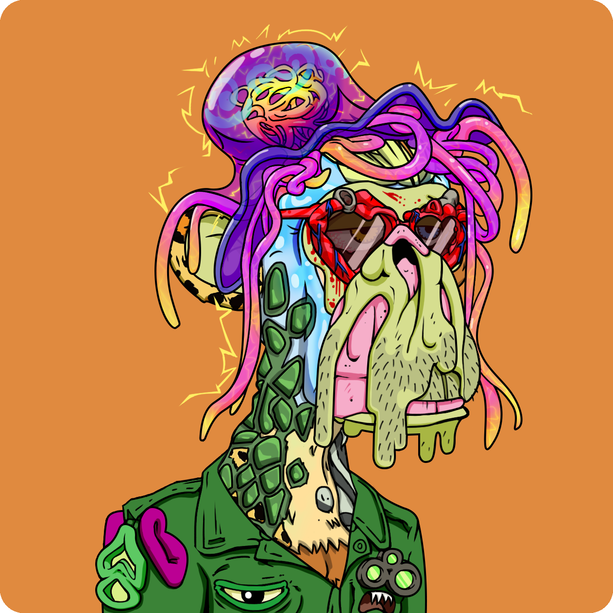 Yuga Labs - Mutant Ape Yacht Club - NFT # 22832