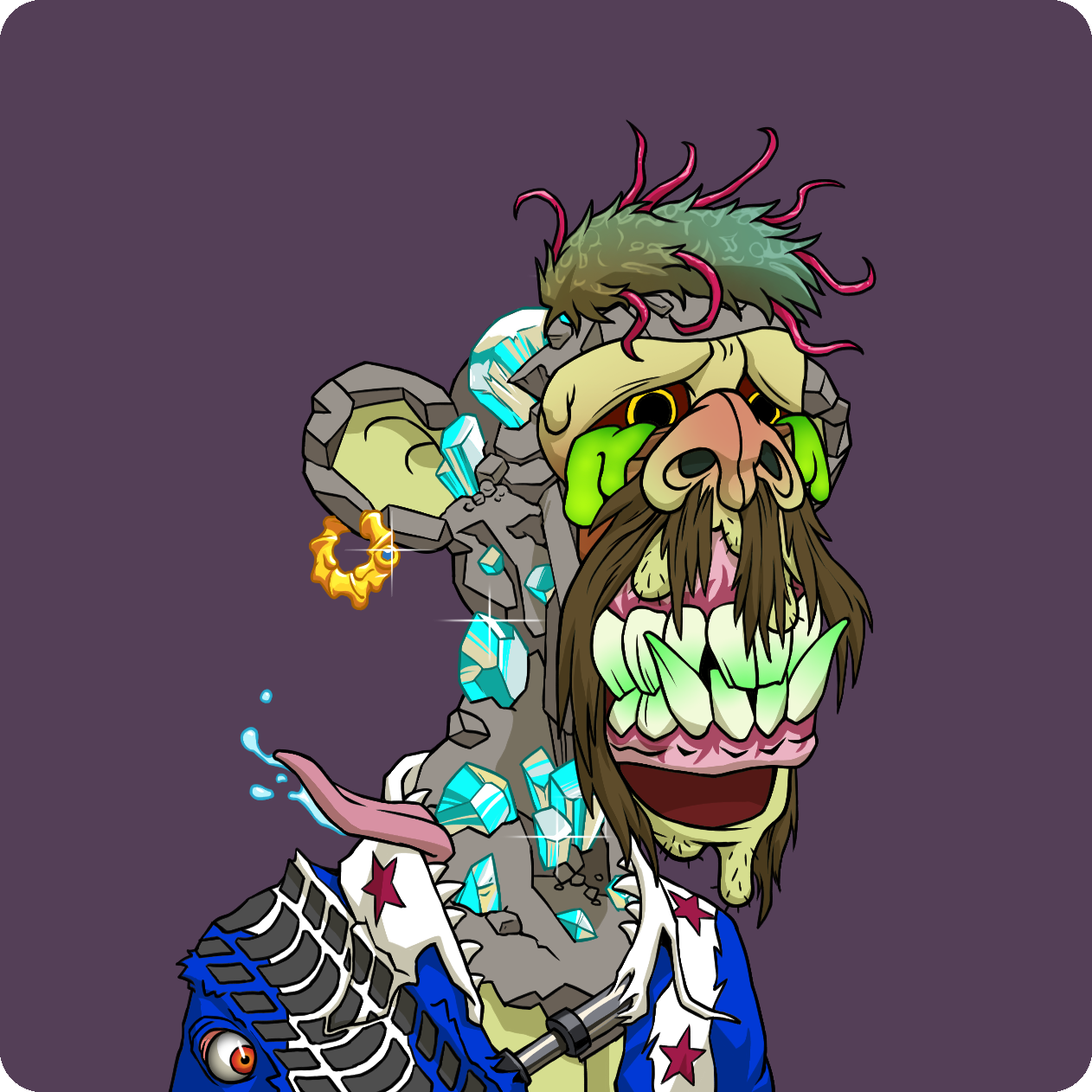 Yuga Labs - Mutant Ape Yacht Club - NFT # 2525