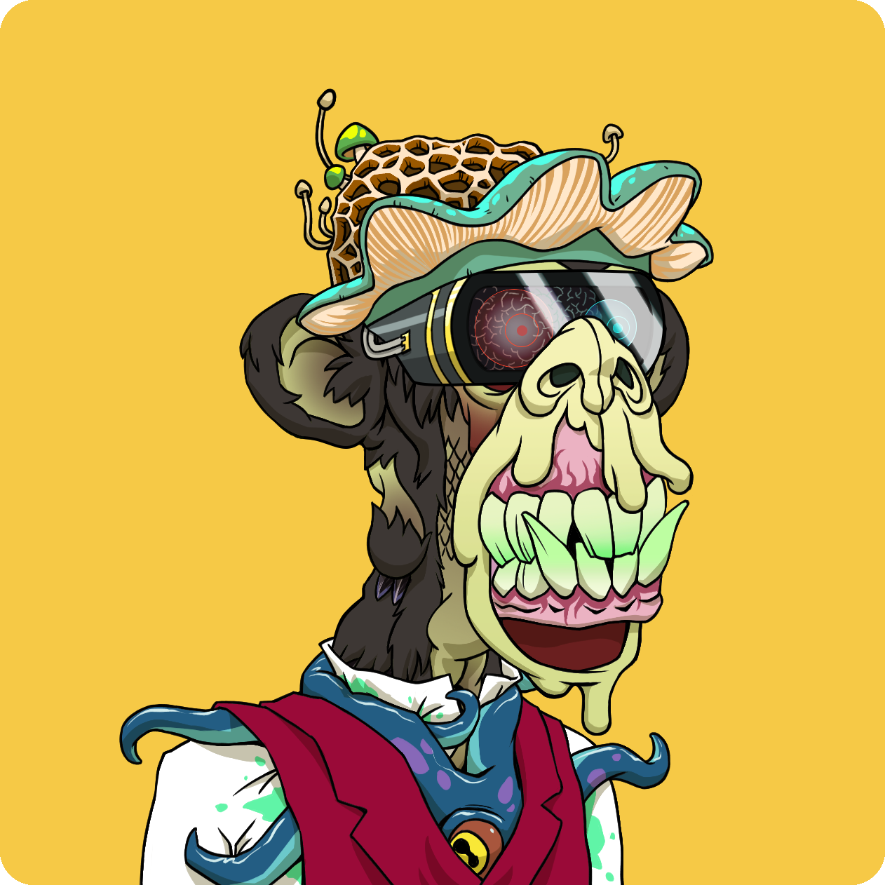 Yuga Labs - Mutant Ape Yacht Club - NFT # 5569