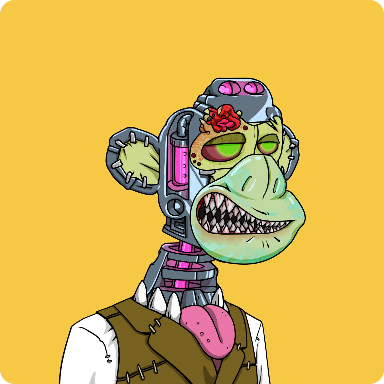 Yuga Labs - Mutant Ape Yacht Club - NFT # 8883