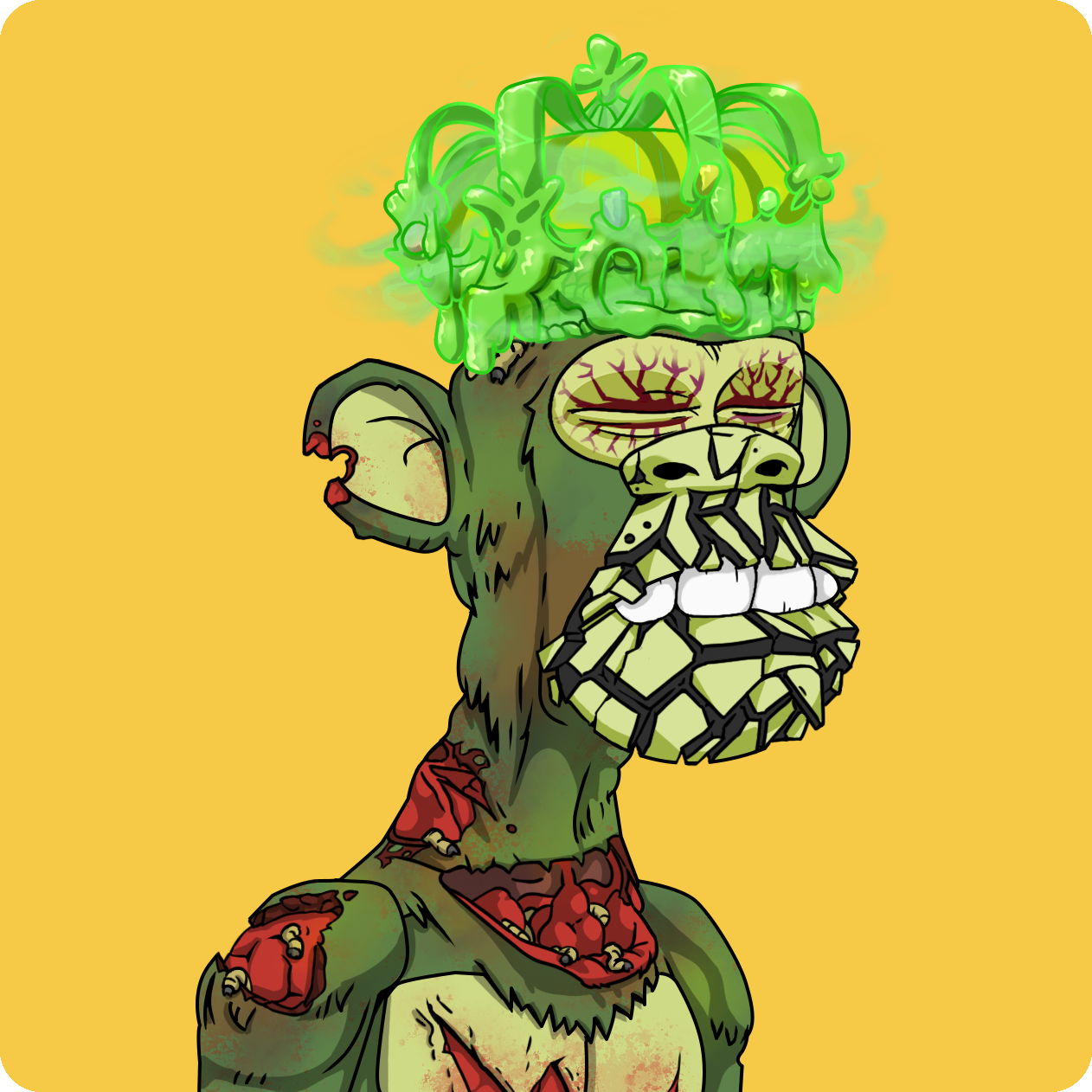 Yuga Labs - Mutant Ape Yacht Club - NFT # 10552