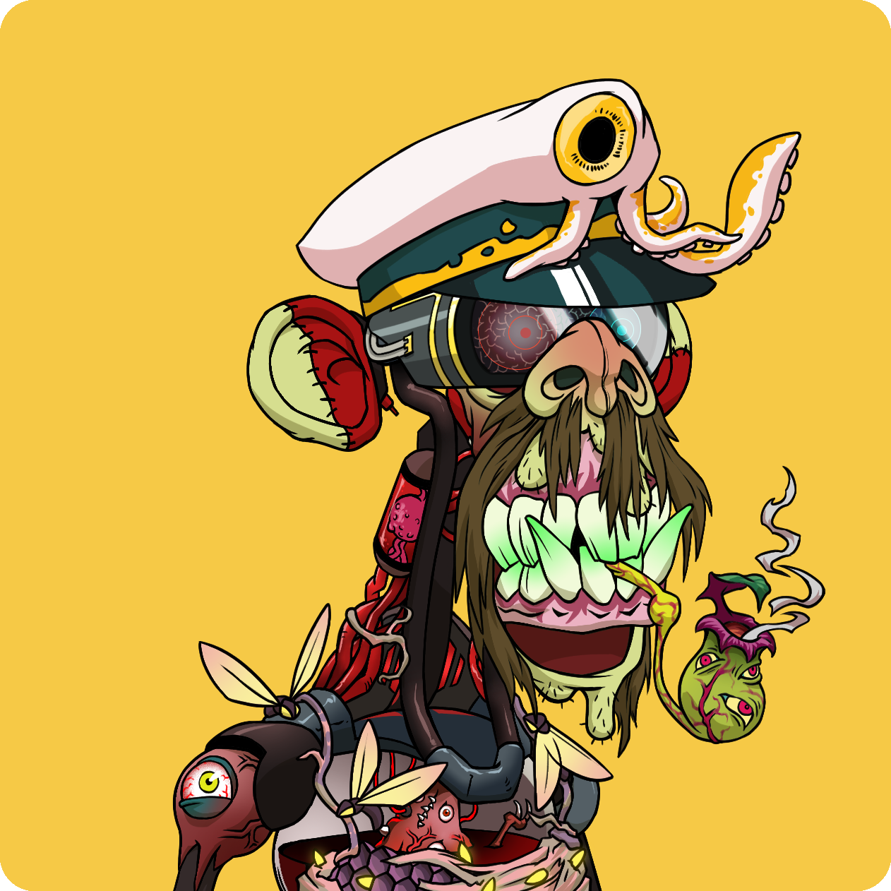 Yuga Labs - Mutant Ape Yacht Club - NFT # 19621