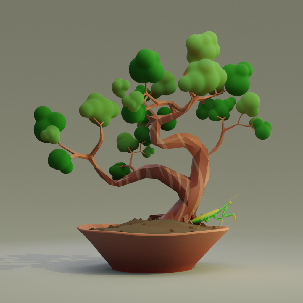 ZENFT Garden Society - Bonsai - Bonsai #8187 - NFT # 8187