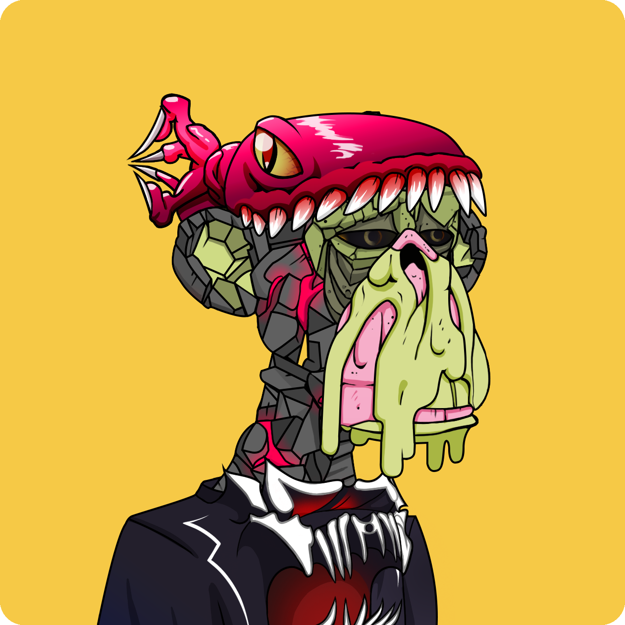 Yuga Labs - Mutant Ape Yacht Club - NFT # 3820