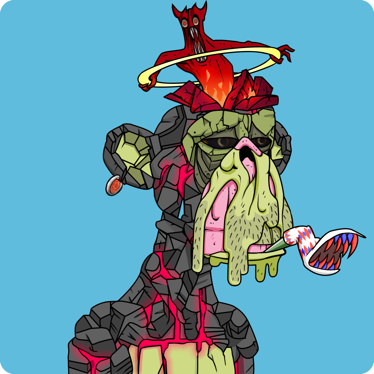 Yuga Labs - Mutant Ape Yacht Club - NFT # 17188