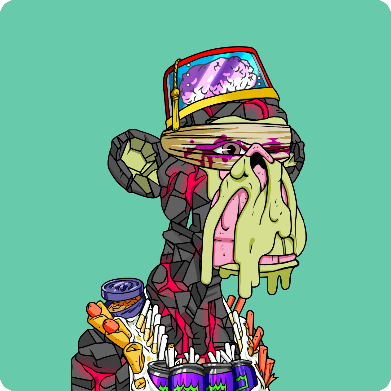 Yuga Labs - Mutant Ape Yacht Club - NFT # 5843