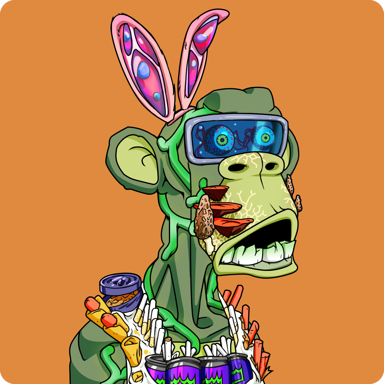 Yuga Labs - Mutant Ape Yacht Club - NFT # 1313